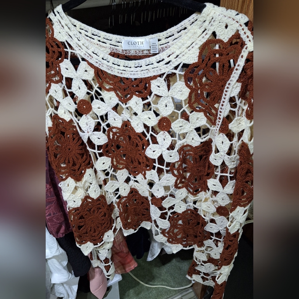 Cloth by Design crotchet sweater